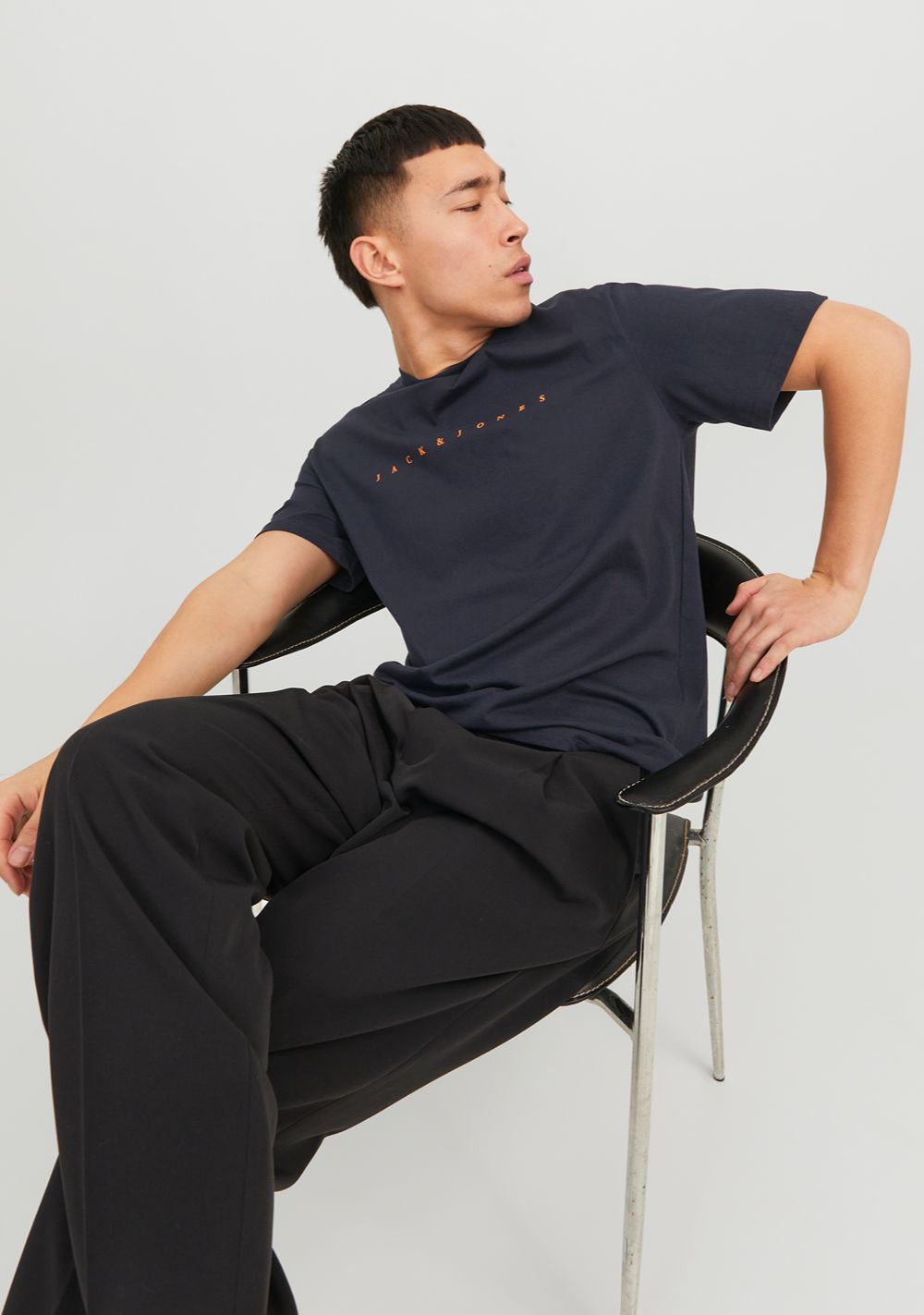 jack jones muska majica sa printom teget