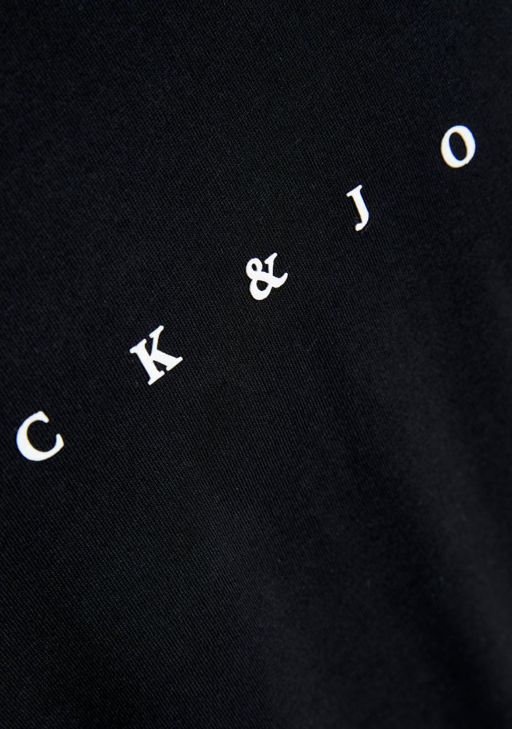 jack jones muska majica sa printom crna