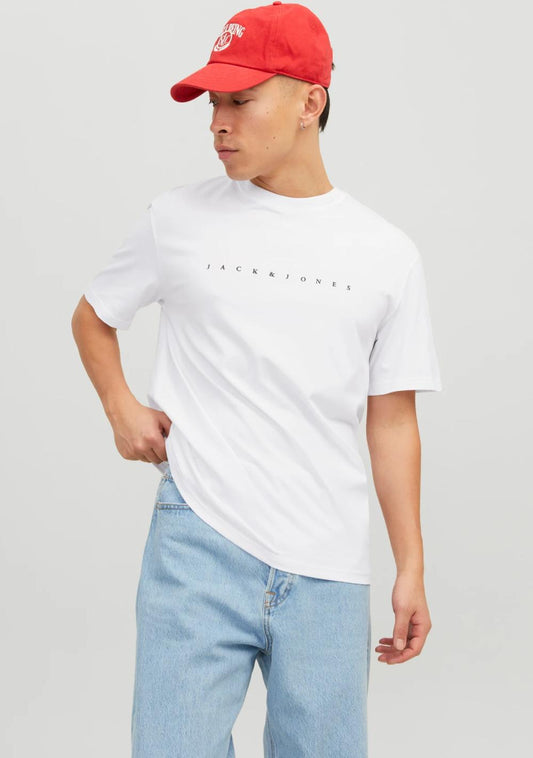 jack jones muska majica sa printom bela