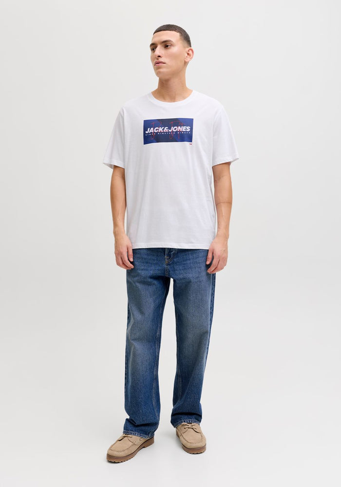 jack jones muska majica sa printom bela