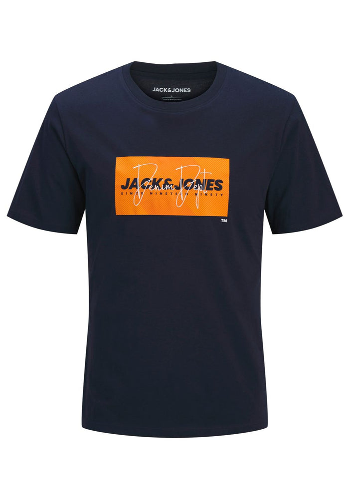 jack jones muska majica sa printom teget