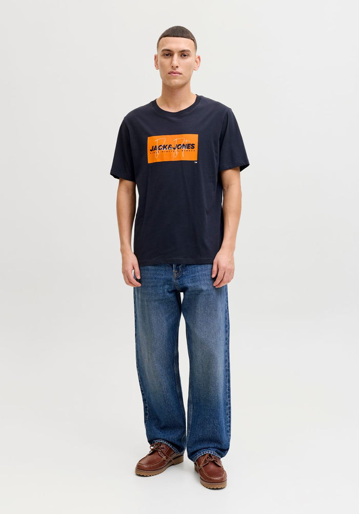 jack jones muska majica sa printom teget