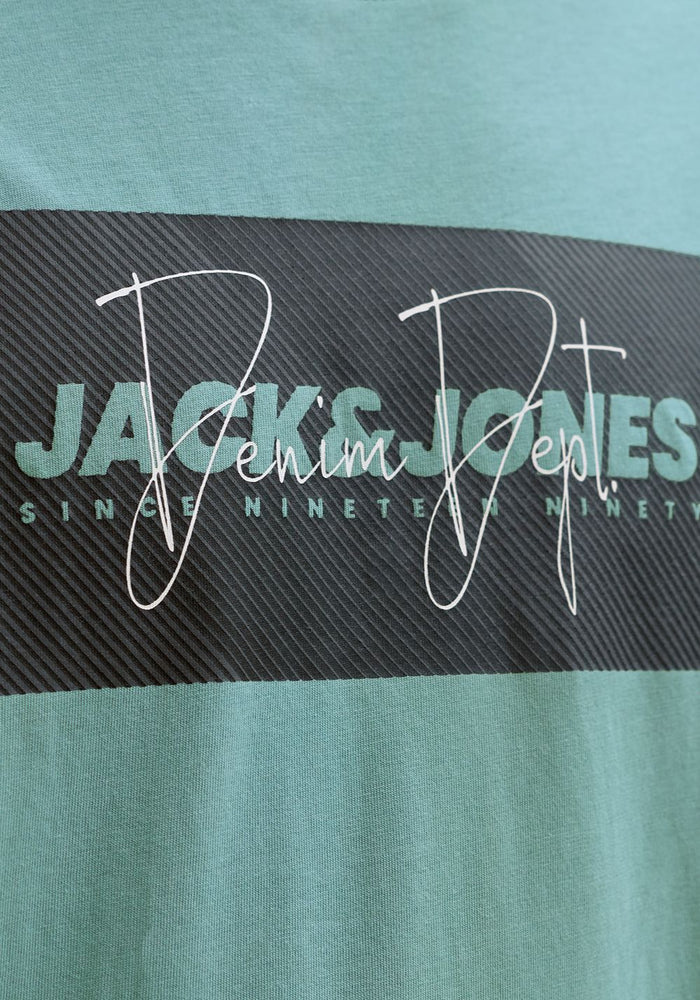 jack jones muska majica sa printom plava