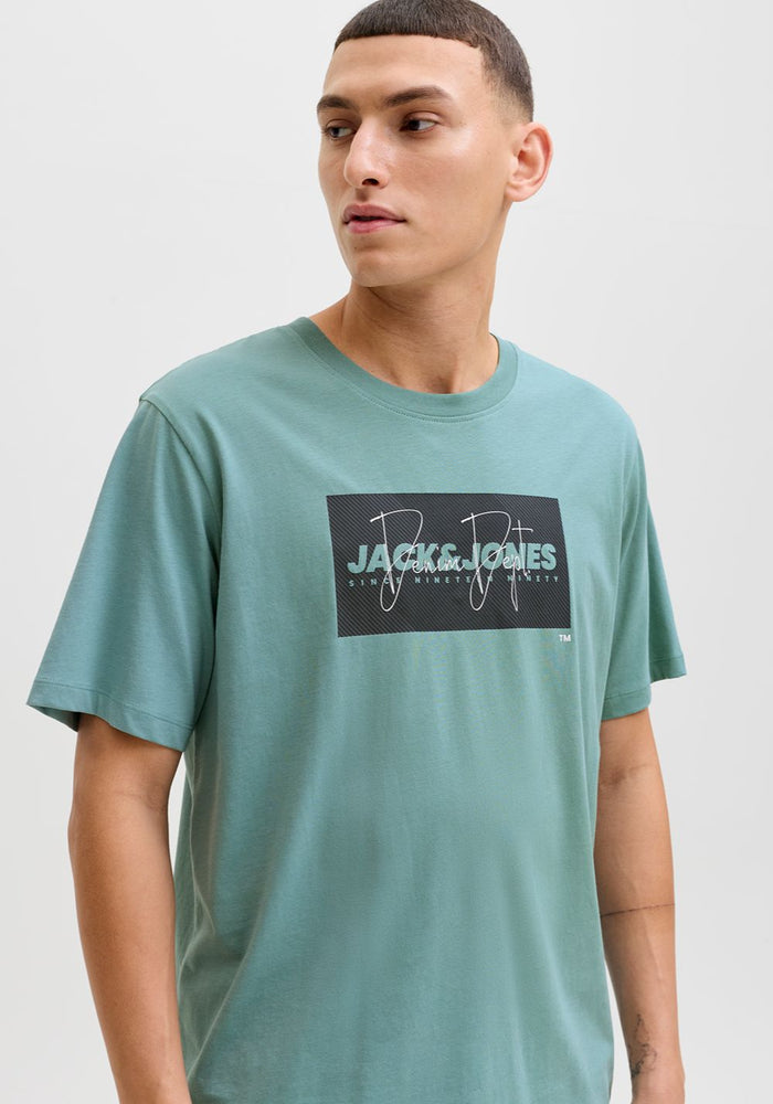 jack jones muska majica sa printom plava