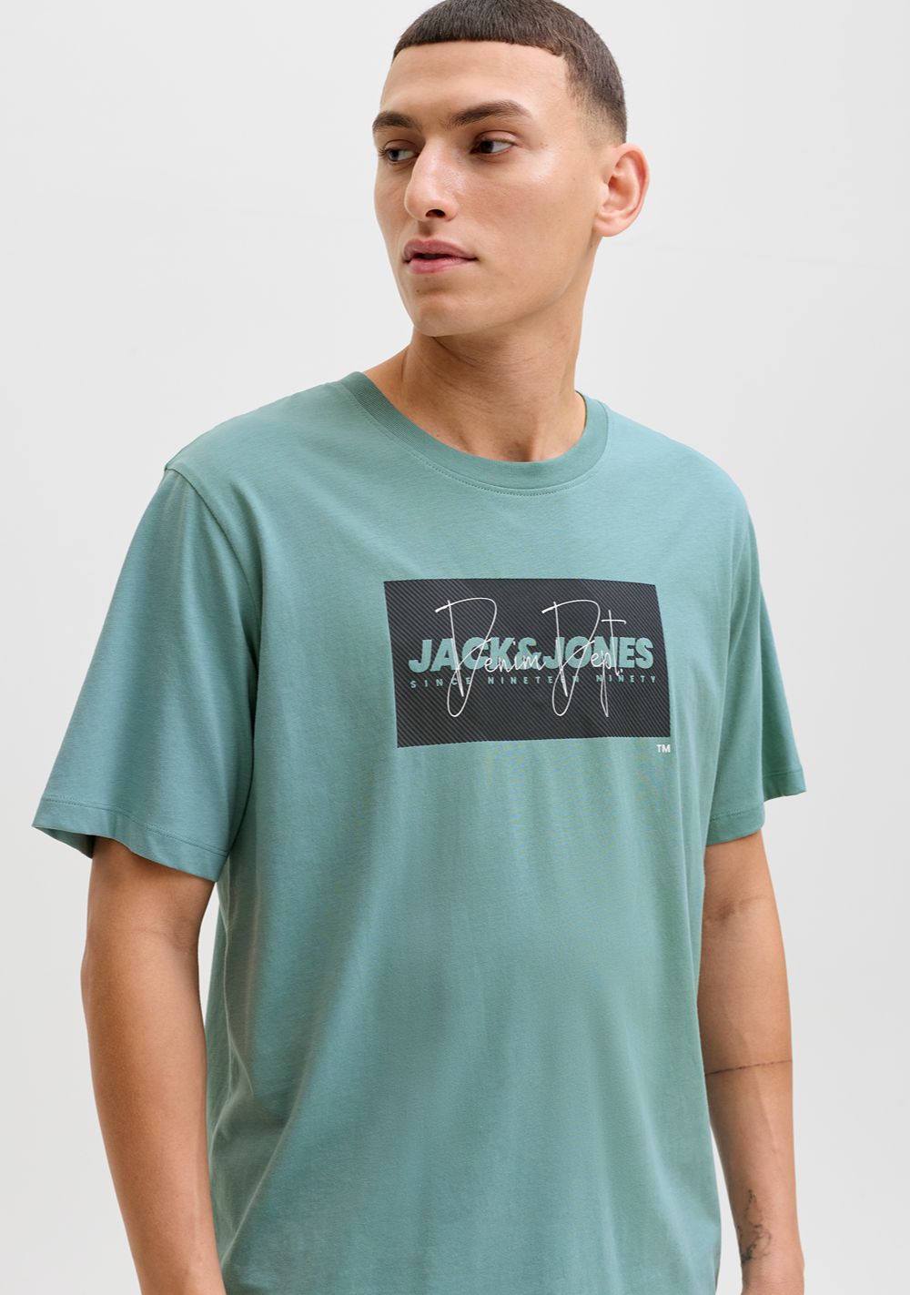 jack jones muska majica sa printom plava