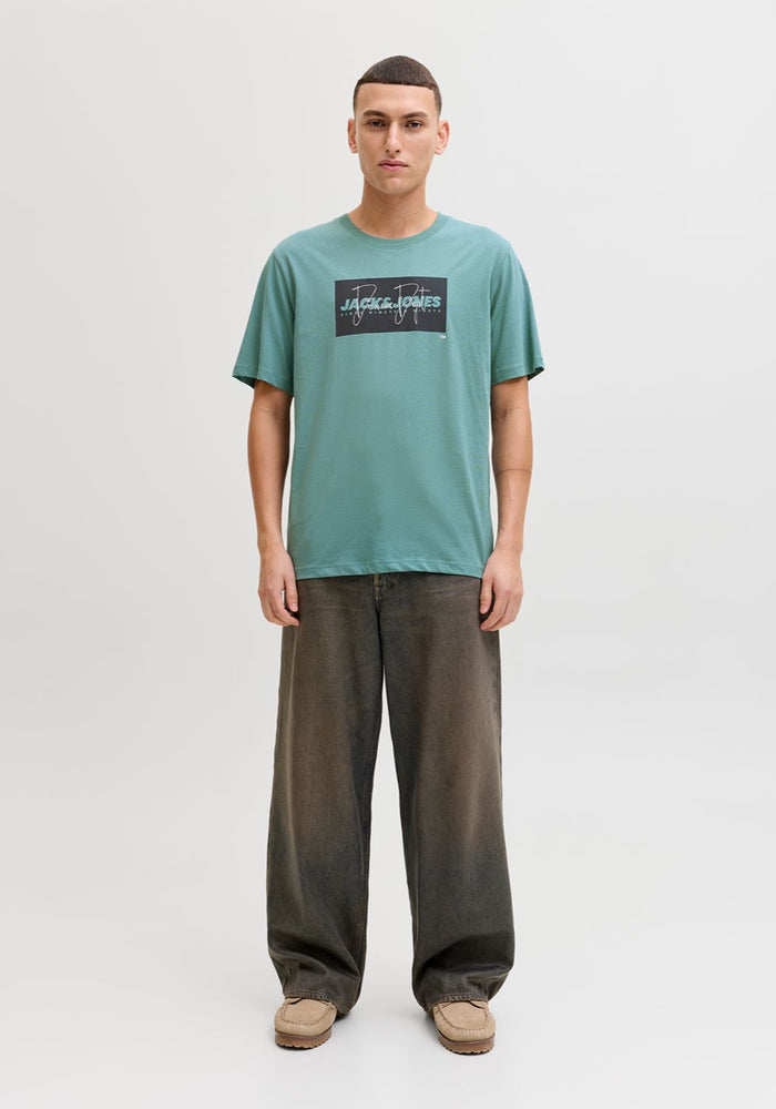 jack jones muska majica sa printom plava