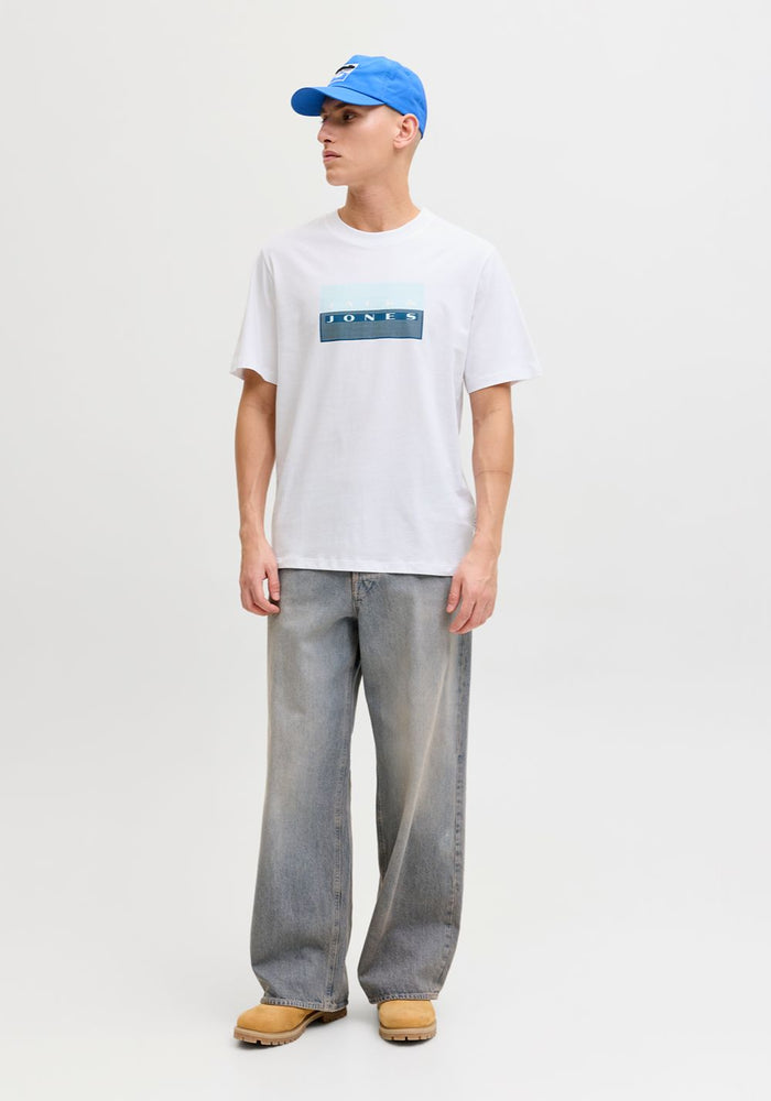jack jones muska majica sa printom bela