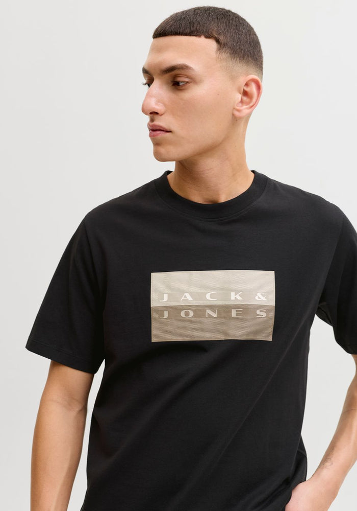 jack jones muska majica sa printom crna
