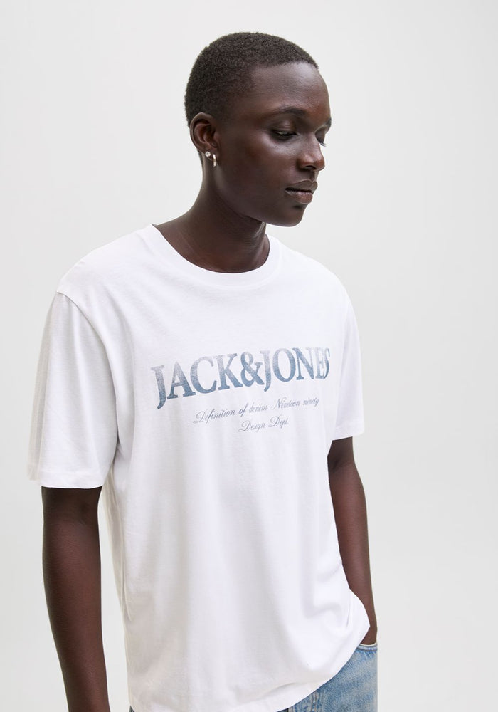 jack jones muska majica sa printom bela