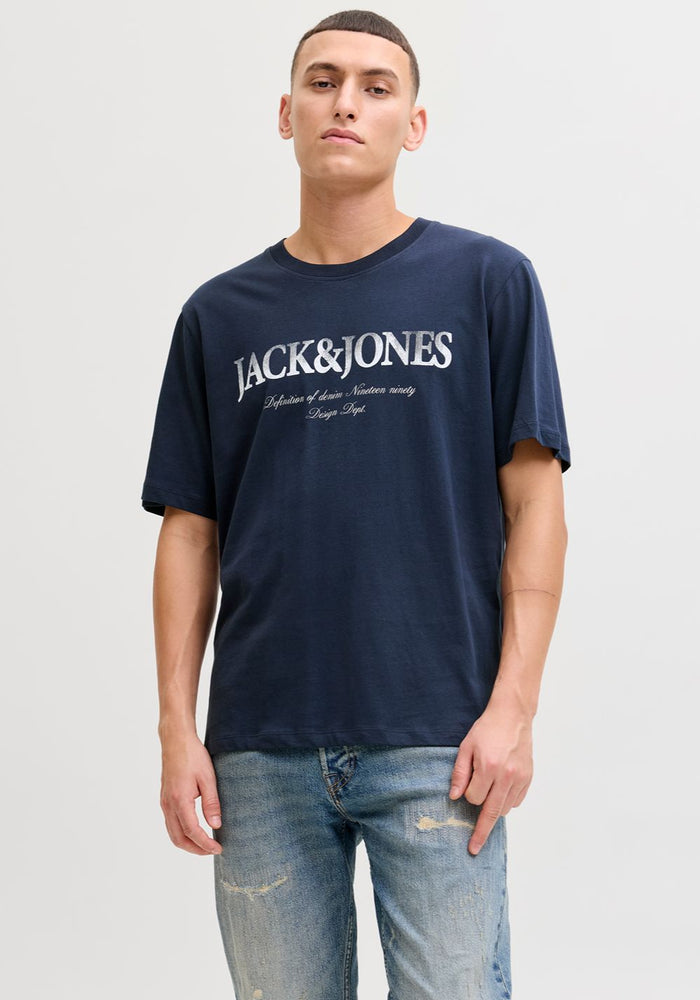 jack jones muska majica sa printom teget