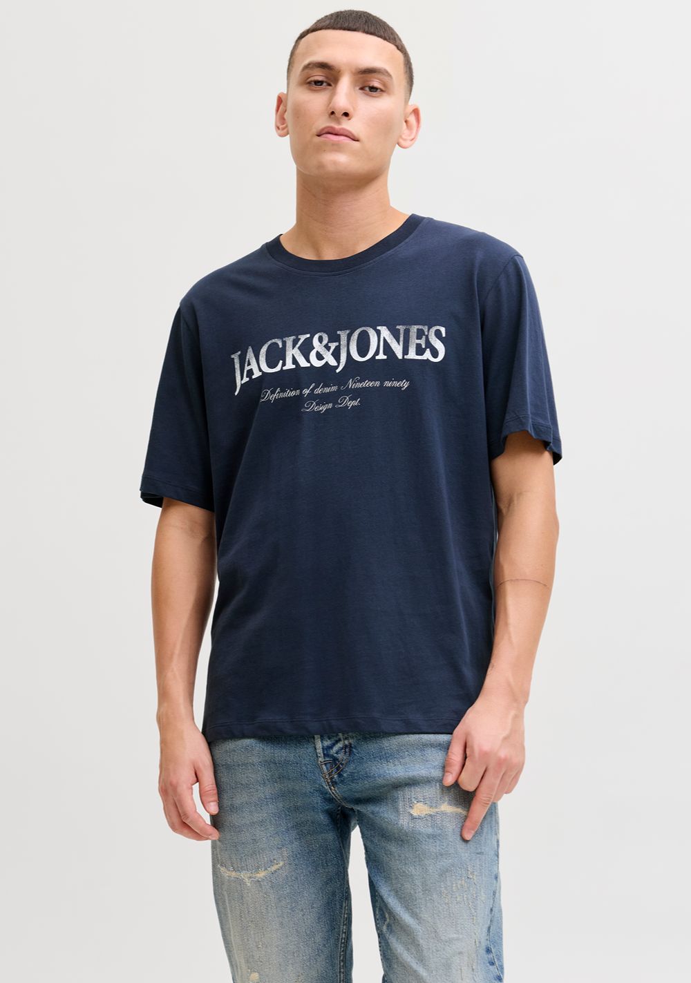 jack jones muska majica sa printom teget