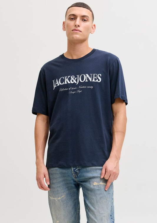 jack jones muska majica sa printom teget