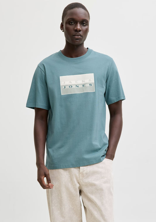 jack jones muska majica sa printom plava