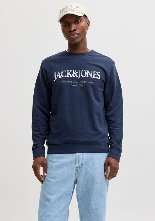 jack jones muski duks sa printom teget