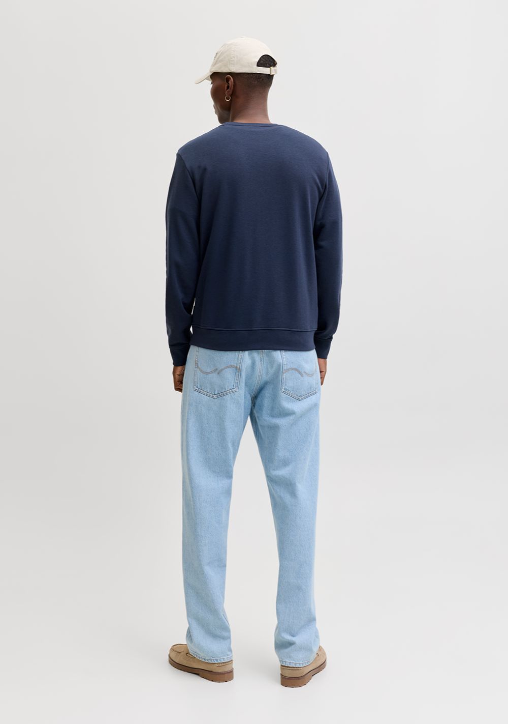 jack jones muski duks sa printom teget