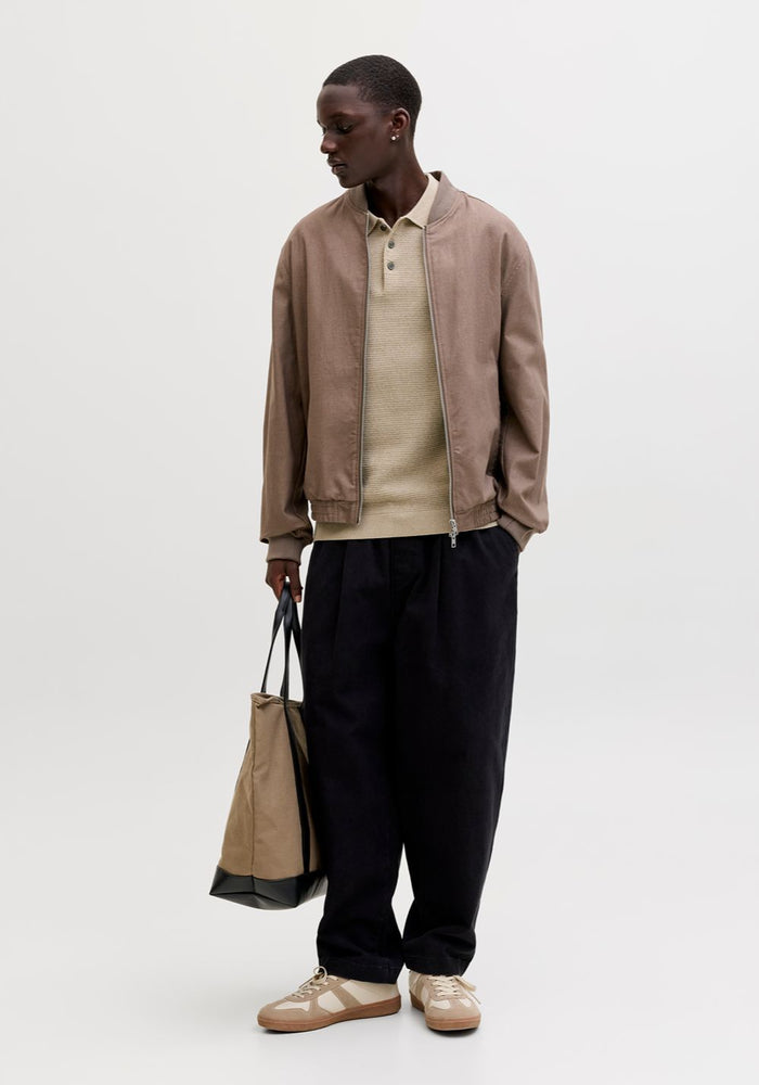 jack jones muska pletena polo majica bez