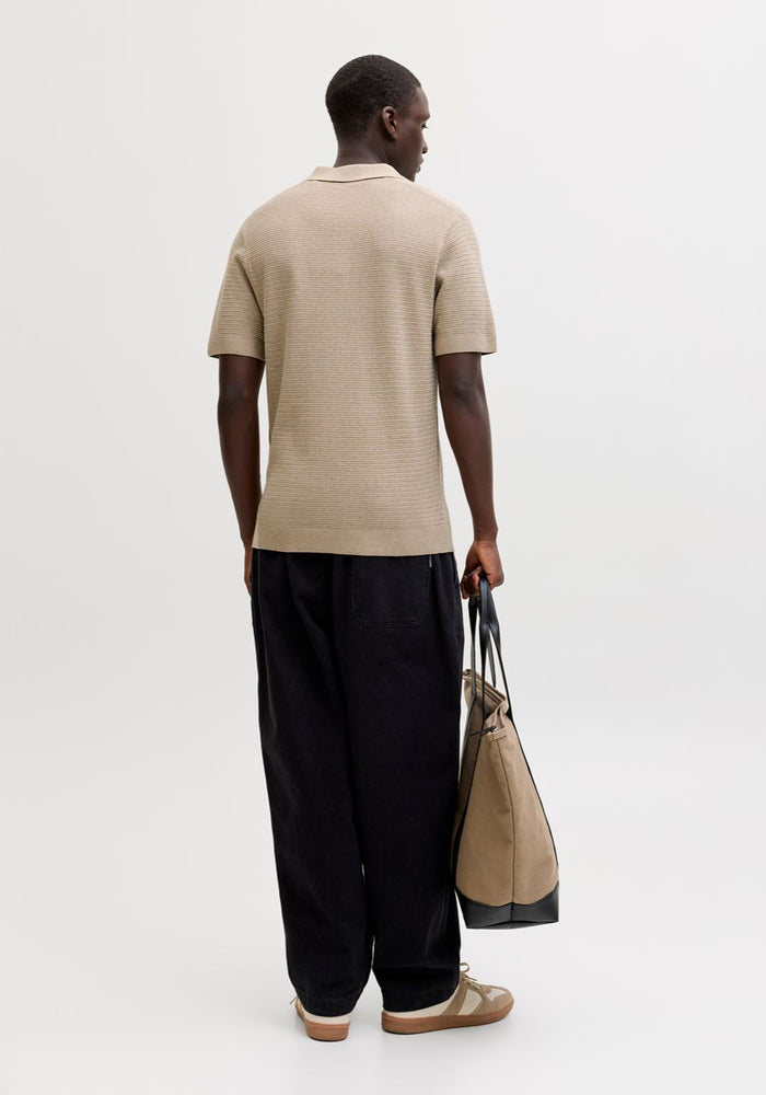 jack jones muska pletena polo majica bez