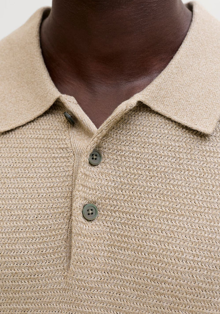 jack jones muska pletena polo majica bez