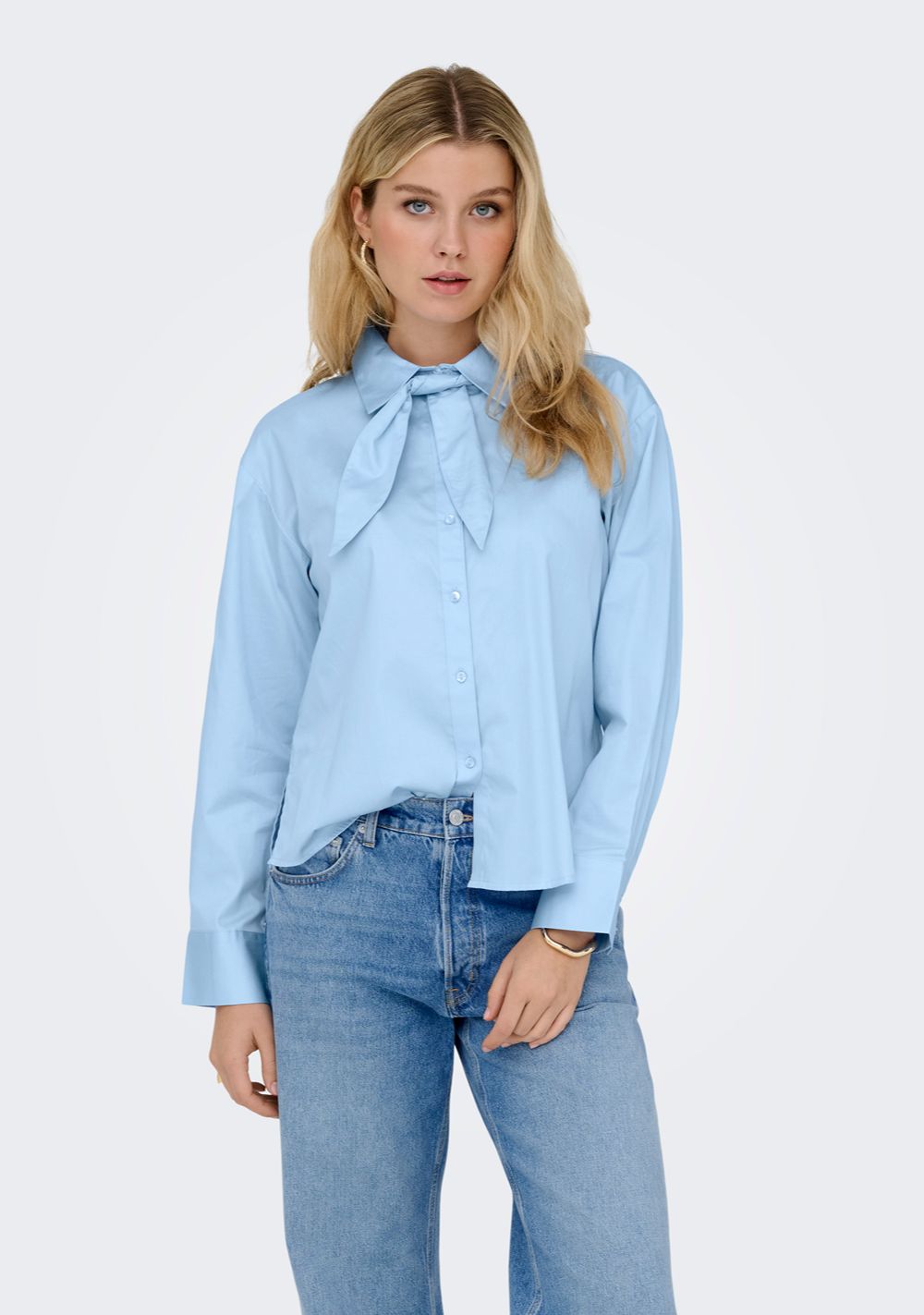 jdy zenska kosulja sa masnom plava