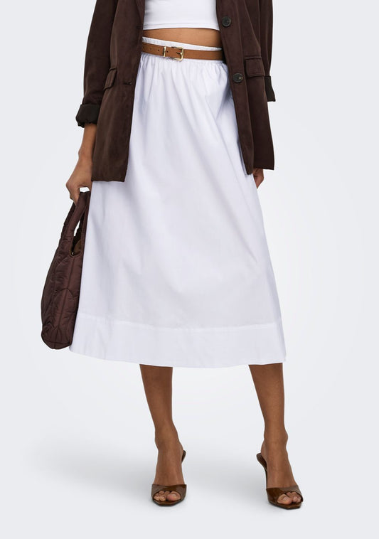 zenska suknja jdy bela