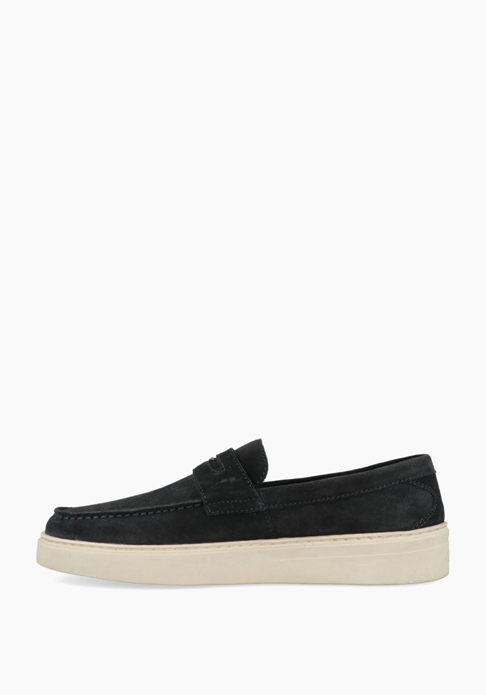 guardiani muske slip on mokasine teget