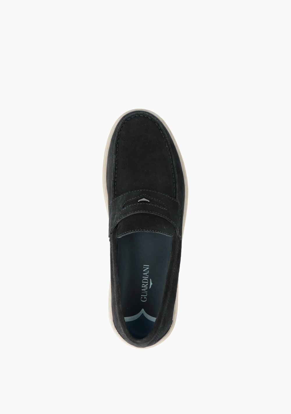 guardiani muske slip on mokasine teget
