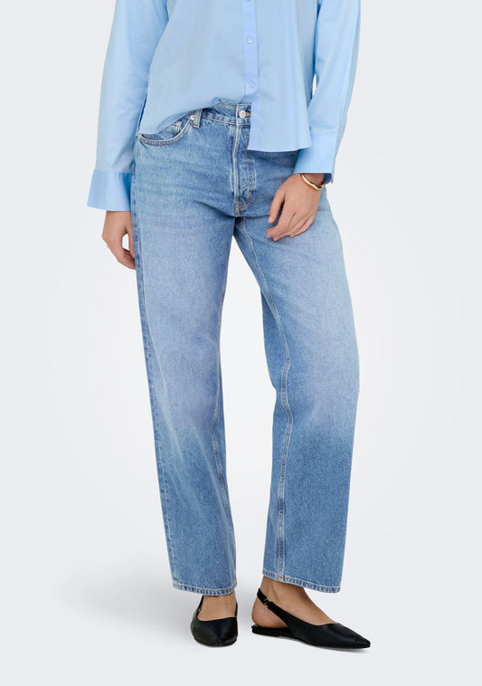 only zenske farmerke plava