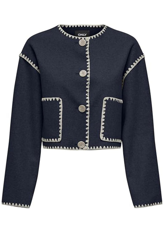 only zenska jakna teget