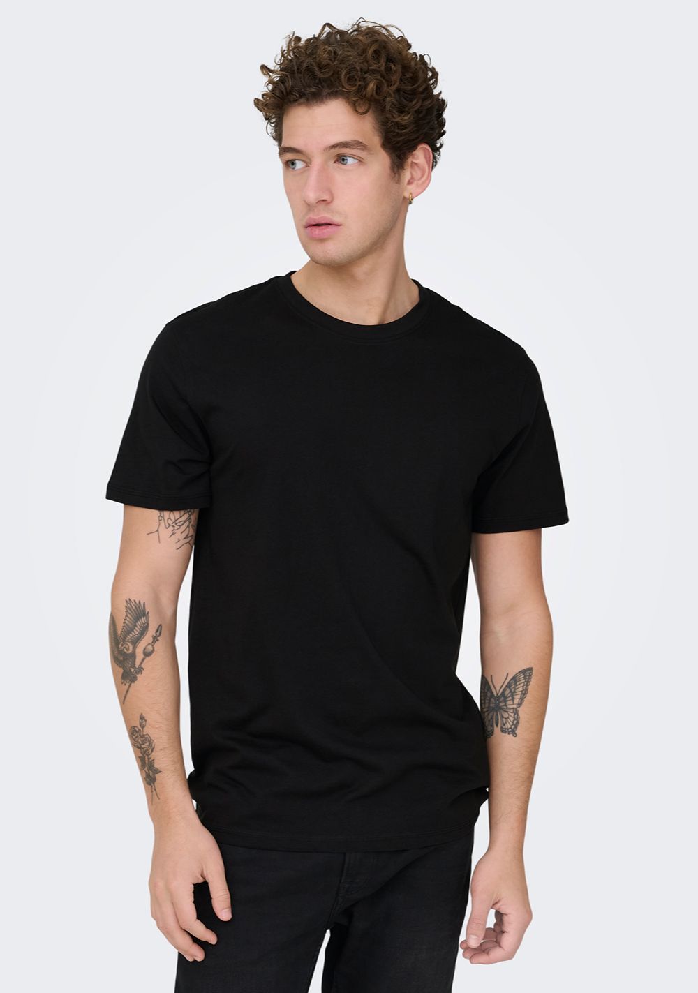 only sons muska majica crna