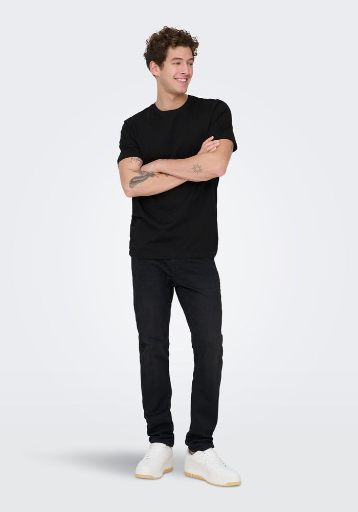only sons muska majica crna