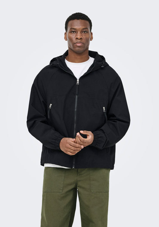 only sons muska tehnicka jakna crna