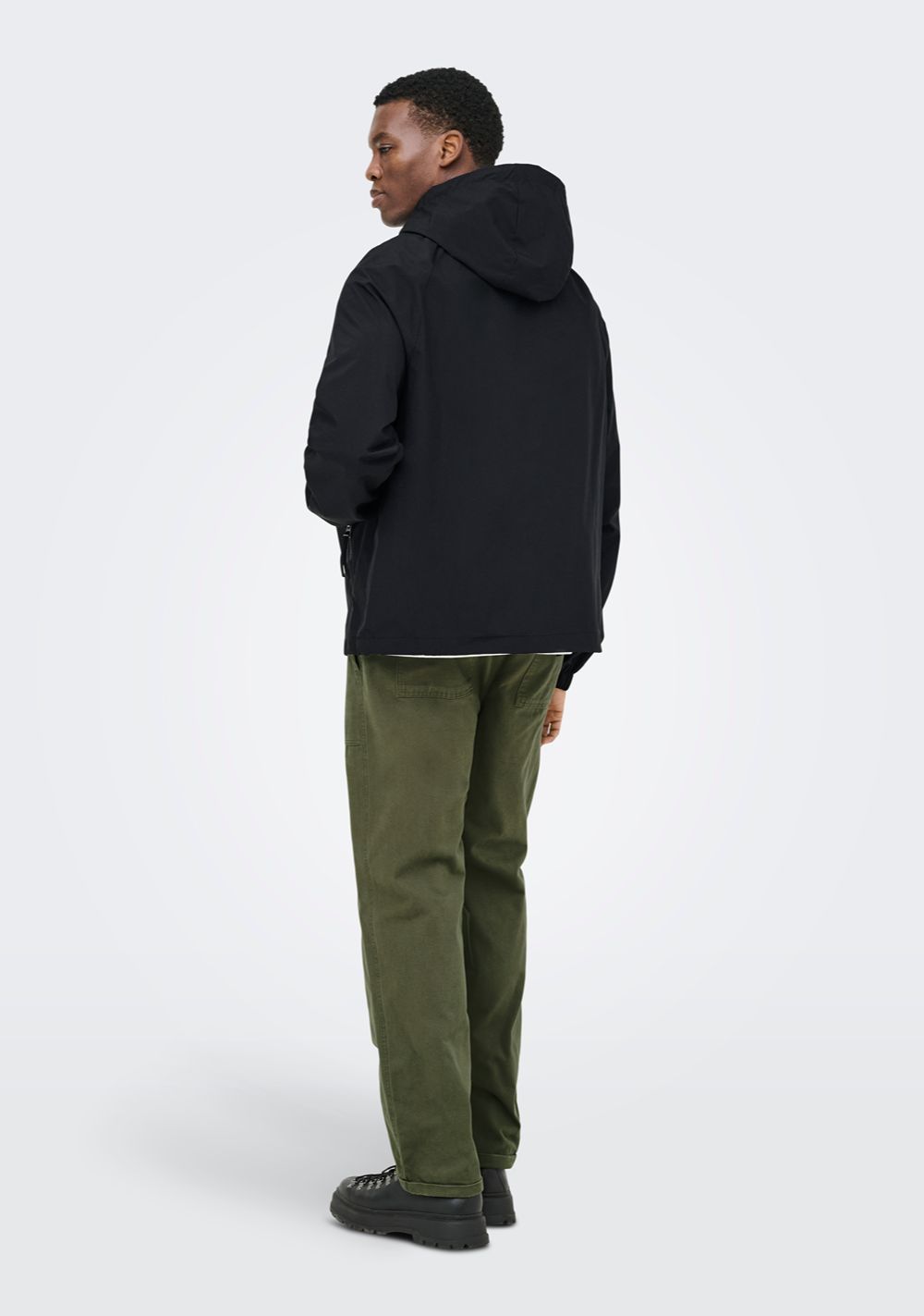 only sons muska tehnicka jakna crna