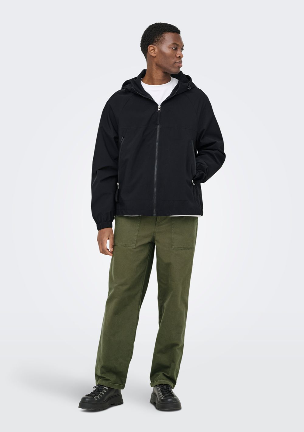 only sons muska tehnicka jakna crna