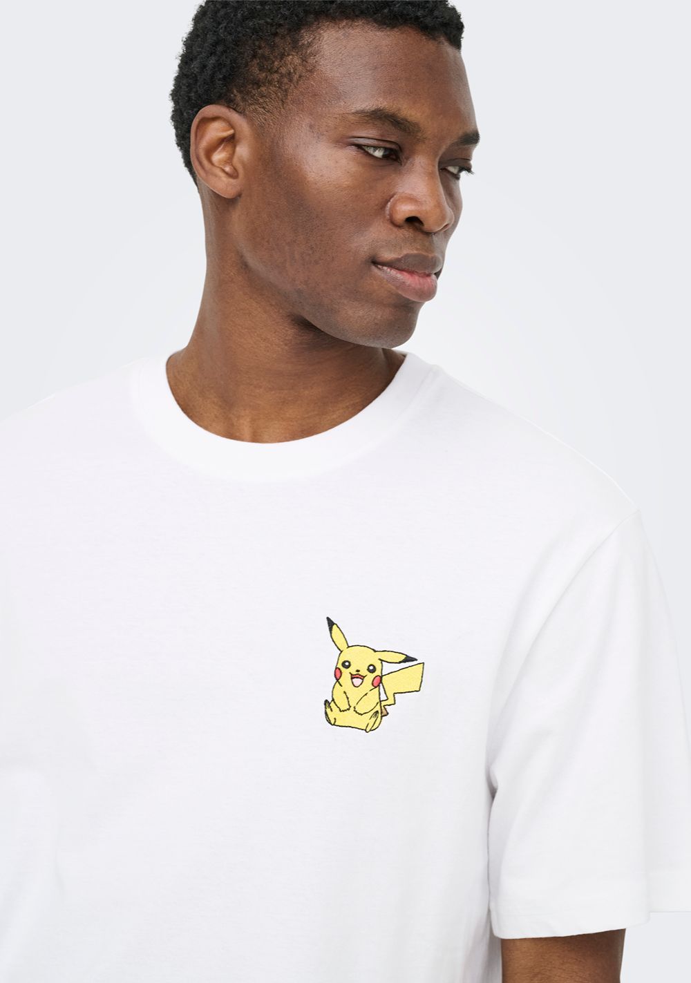 only sons muska majica sa printom bela