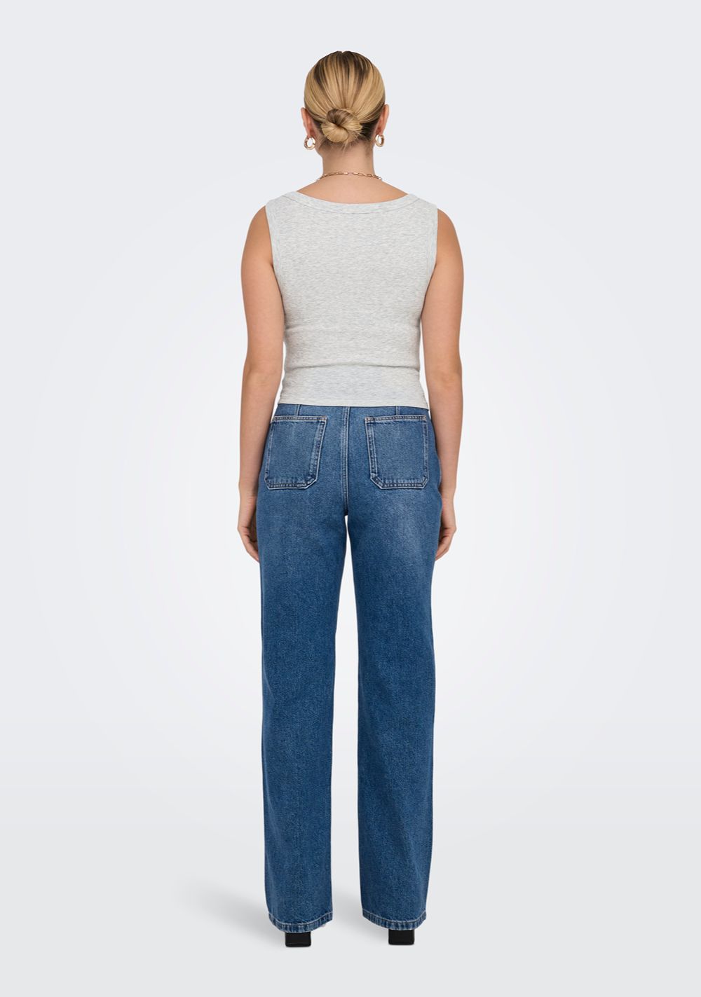 only zenski top siva