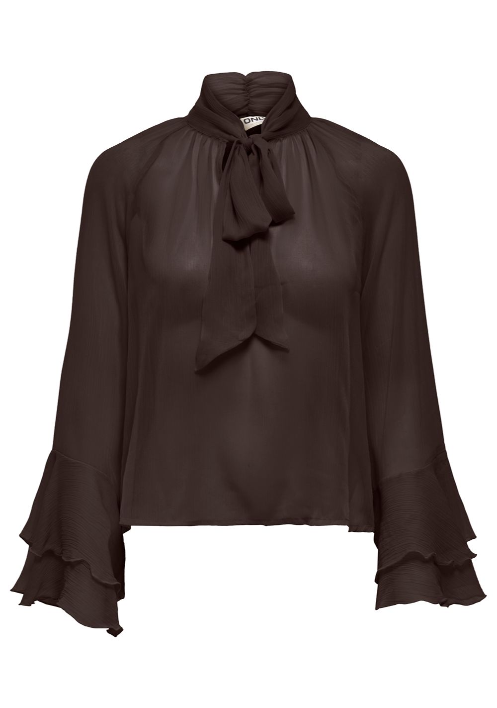 only zenska bluza sa masnom braon