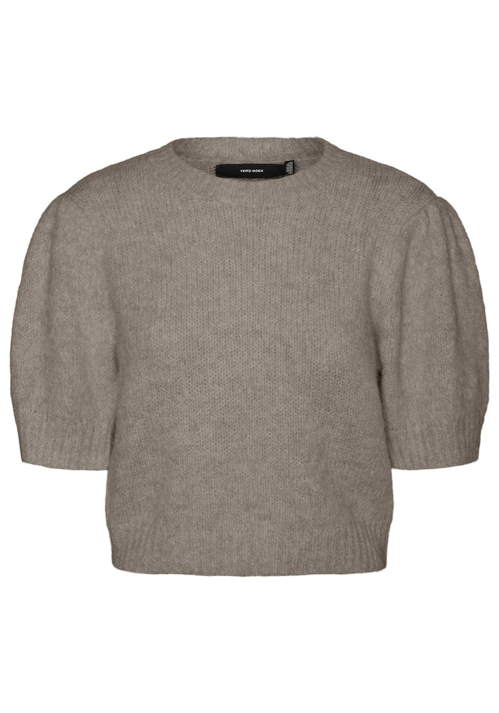 vero moda novah zenski dzemper siva