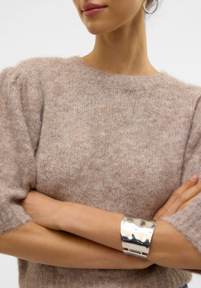vero moda novah zenski dzemper siva
